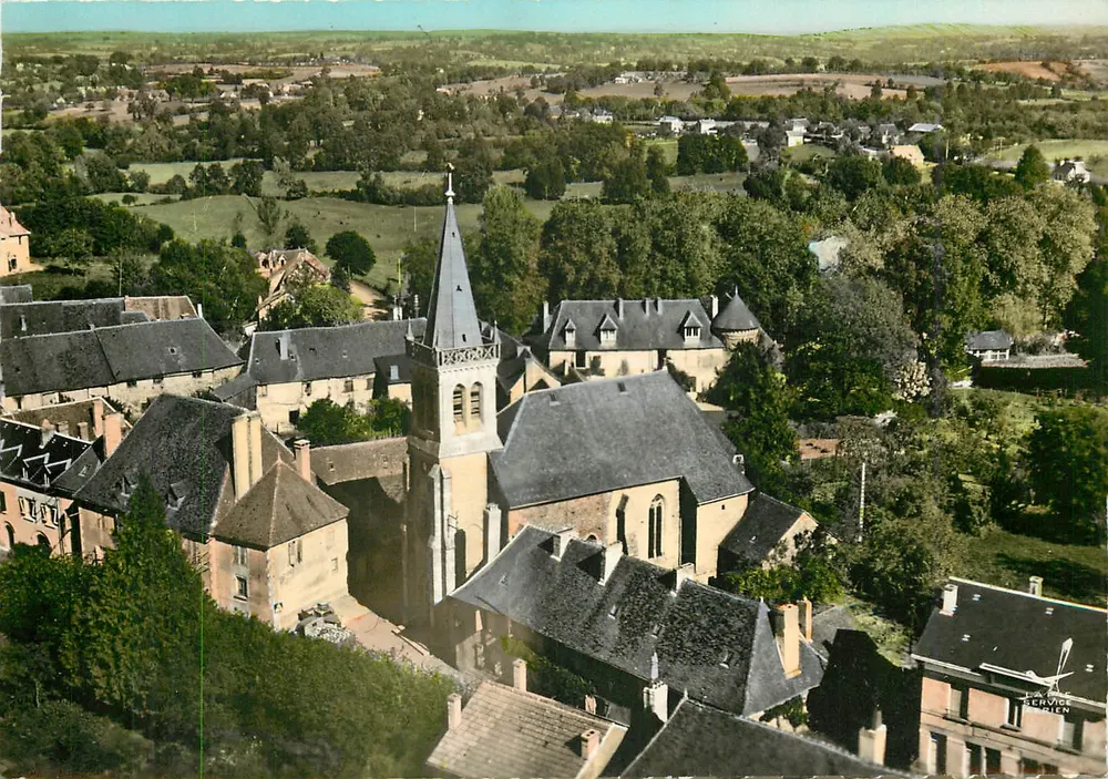 Magnac-Bourg (Hte-V.) — Katedra — Lapie Service Aérien - Awers