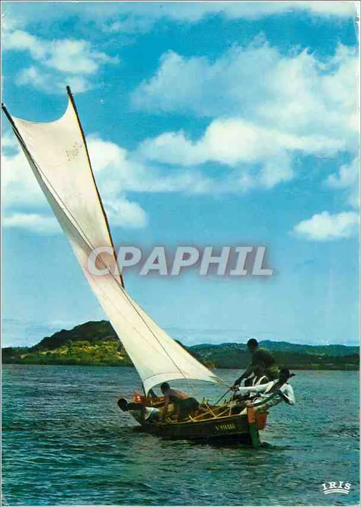 Schiff auf dem Wasser — Martinique — Verlag IRIS - Vorderseite