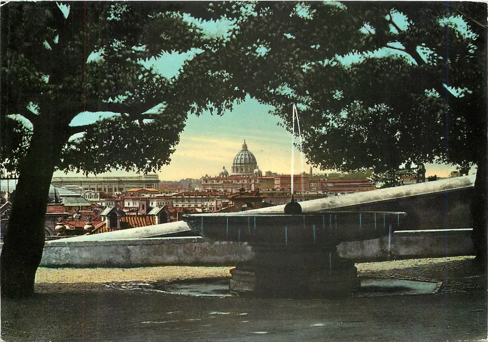 Roma - Panorama do Pincio — ARCA, n°10 - Frente