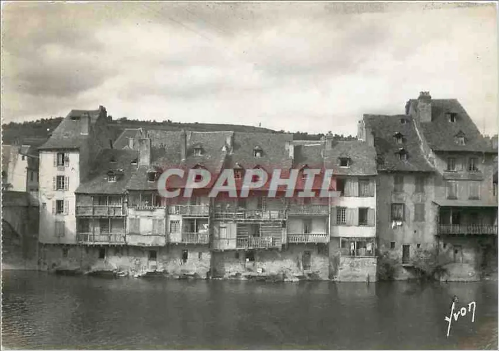 Espalion (Aveyron) — Alte Gerbereien am Lot — Les Éditions d'Art 'WYON' Paris - Vorderseite