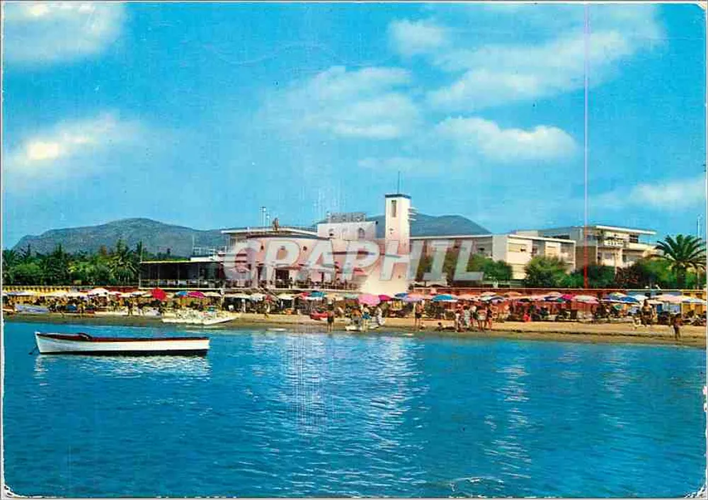 Terracina — Lido, panorama desde o mar — editor desconhecido - Frente
