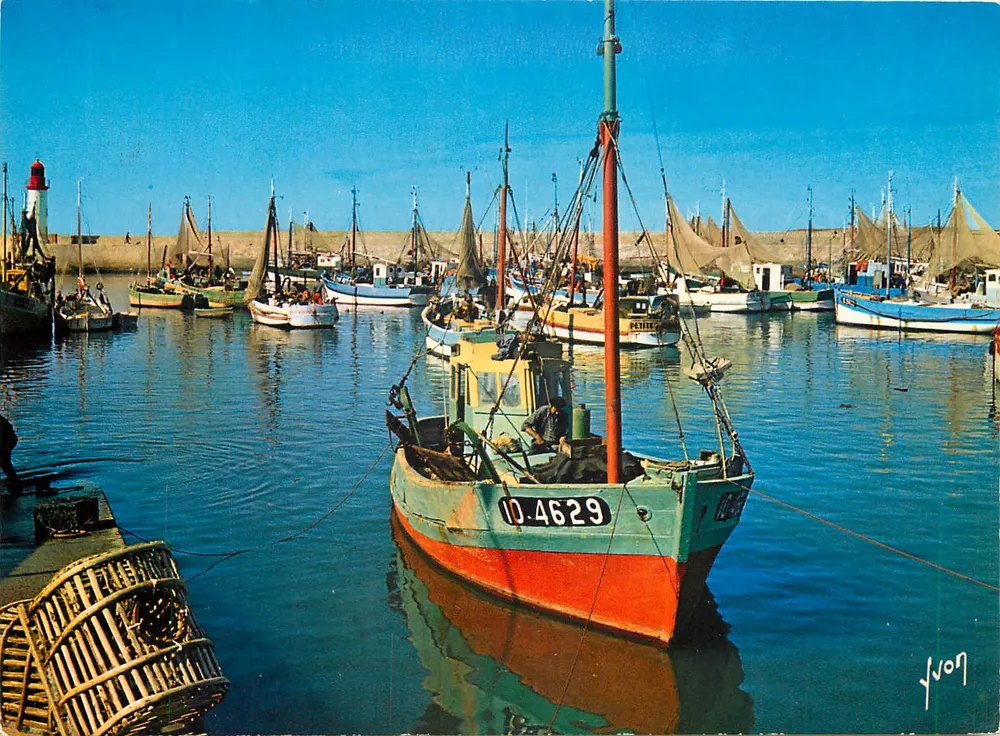 Port d'Oléron — La Cotinière — Éditions d'Oléron - Recto