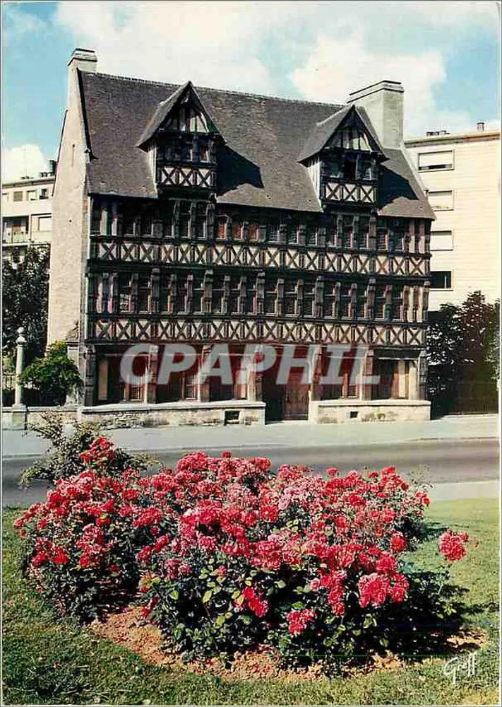 Huis van de Quatrans — Caen (Calvados) — Uitgaven Greff, Parijs - Voorkant