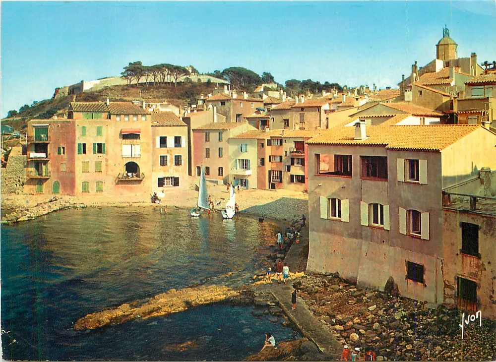 Saint-Tropez — Die Côte d'Azur — Éditions Jean-Jaurès - Vorderseite