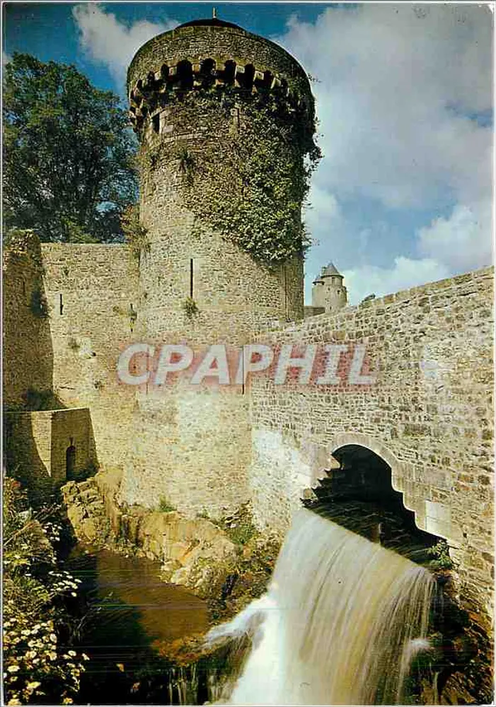 Schloss Coigny — Turm und Wasserfall — Art Autres Éditeurs - Vorderseite