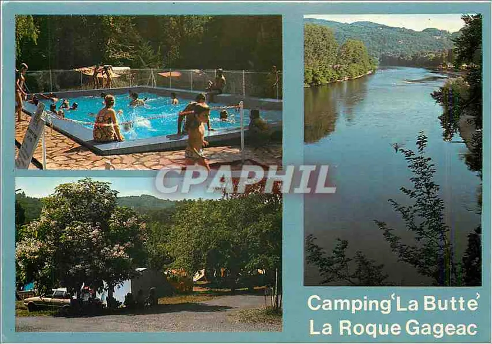 Camping La Butte — La Roque Gageac — Éditions RENM - Vorderseite