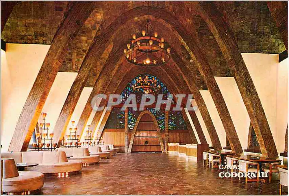 Empfangshalle Puig y Cadafalch — Casa Codorniu — Verleger CAVAS CODORNIU, Seriennummer O.L.B.12.874-85 - Vorderseite