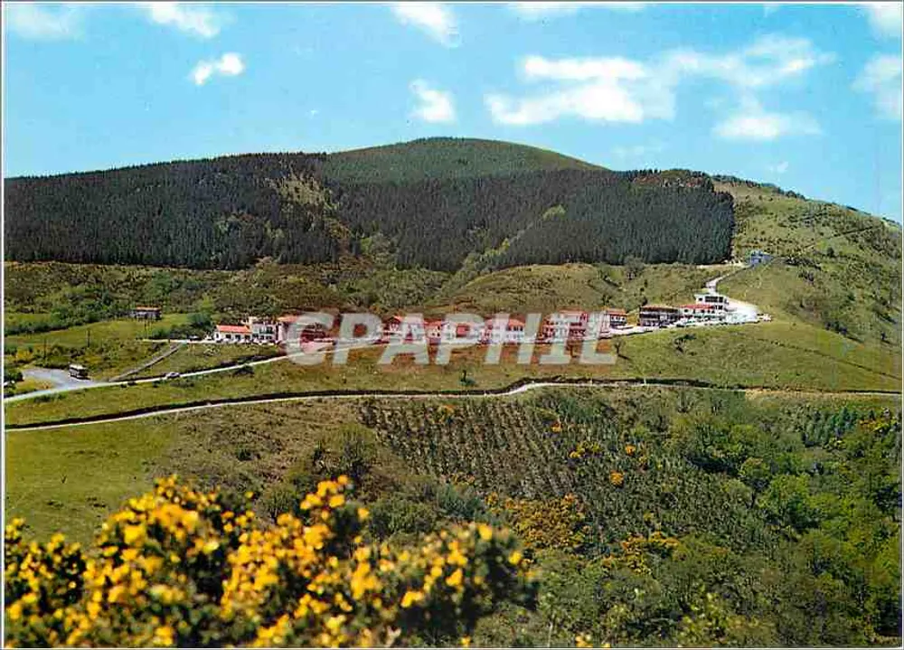 Col d'Ibardin (Vera de Bidasoa) — vista panoramica — Editore Tellechea, n° 9 - Recto