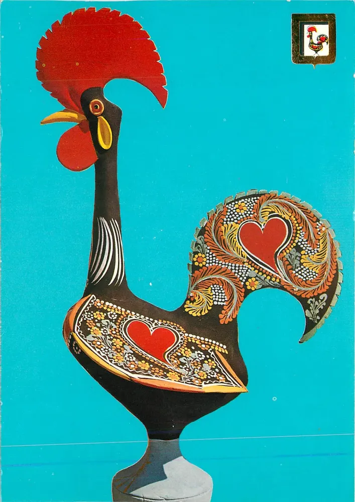 Coq de Barcelos — Galo de Barcelos — Éd. Pique, n° 372 - Vorderseite