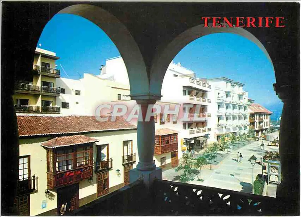 Teilansicht von Puerto de La Cruz — Tenerife — éditeur TIF.229840-Santa Cruz de Tenerife - Vorderseite