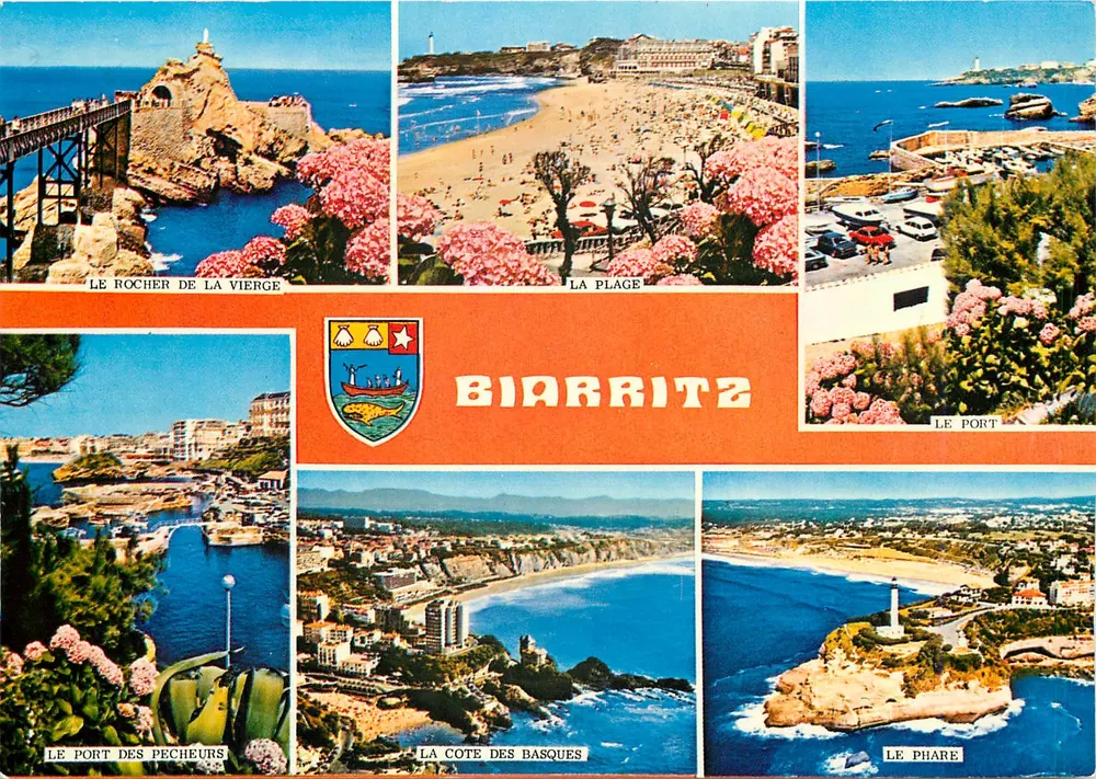 Biarritz — Vista panorâmica — Artaud Frères, Nantes - Frente