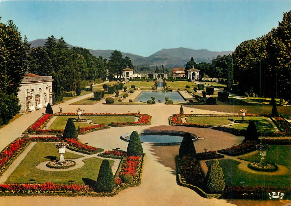 Gärten von Cambo-les-Bains — Ehemalige Residenz von Edmond Rostand — Verlag IRIS - Vorderseite