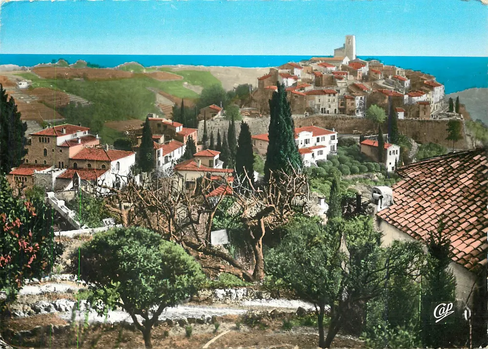 Saint-Paul-de-Vence — Vista geral — Real Photo dos Arts Photographiques - Frente