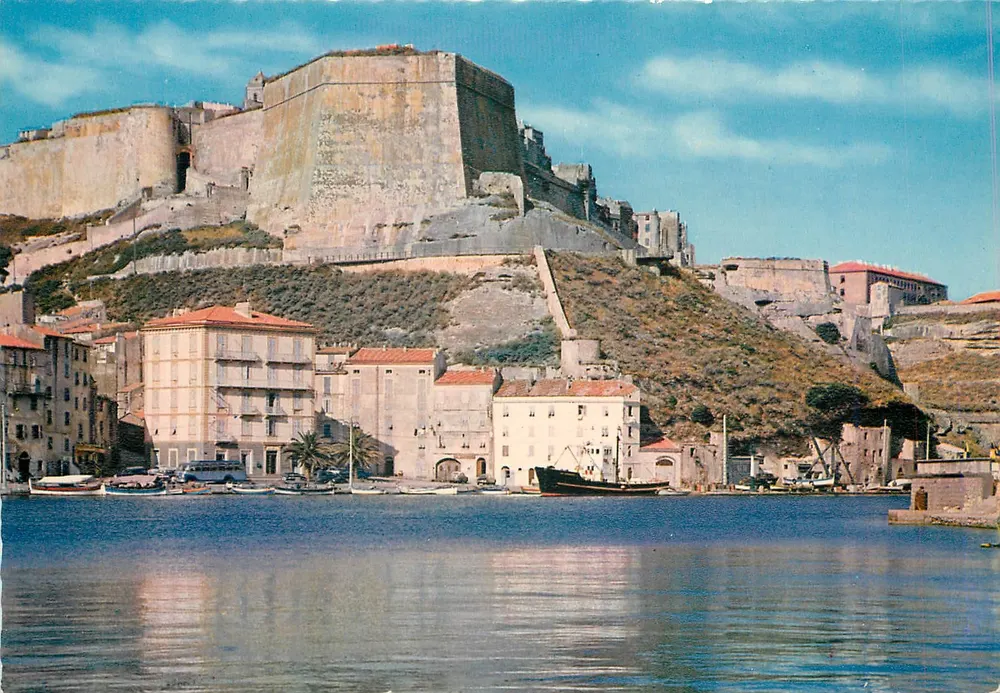 Bonifacio — Twierdza i Port — Wydawnictwo «La Corogne» - Awers