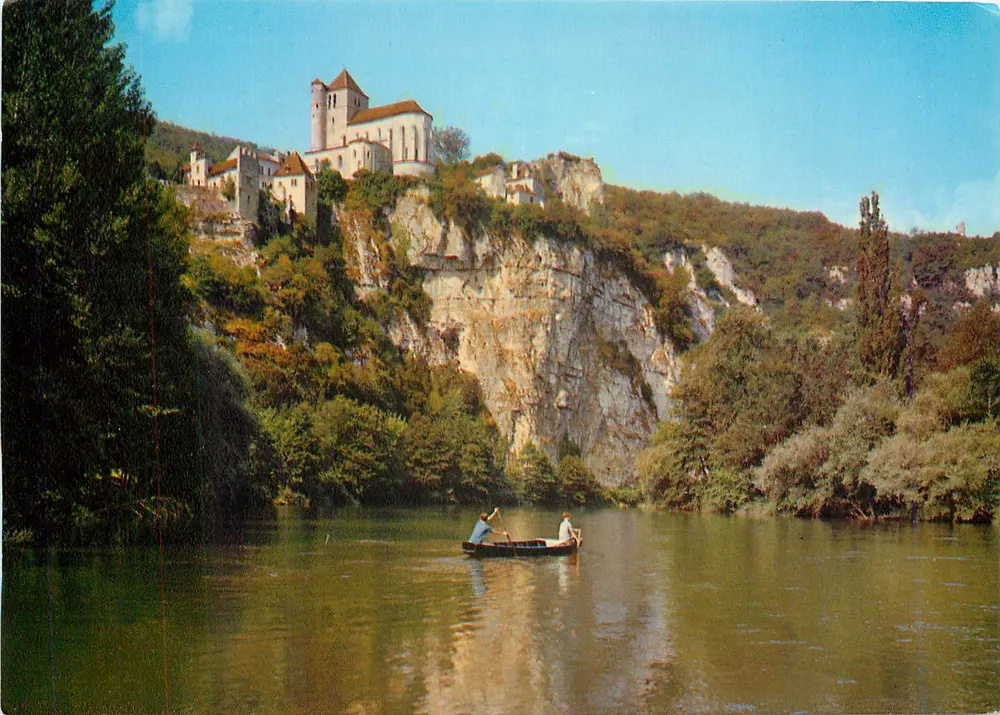 Saint-Cirq-Lapopie — La Vallée du Lot — Éditeurs Pierre APTAUD et Cie - Recto