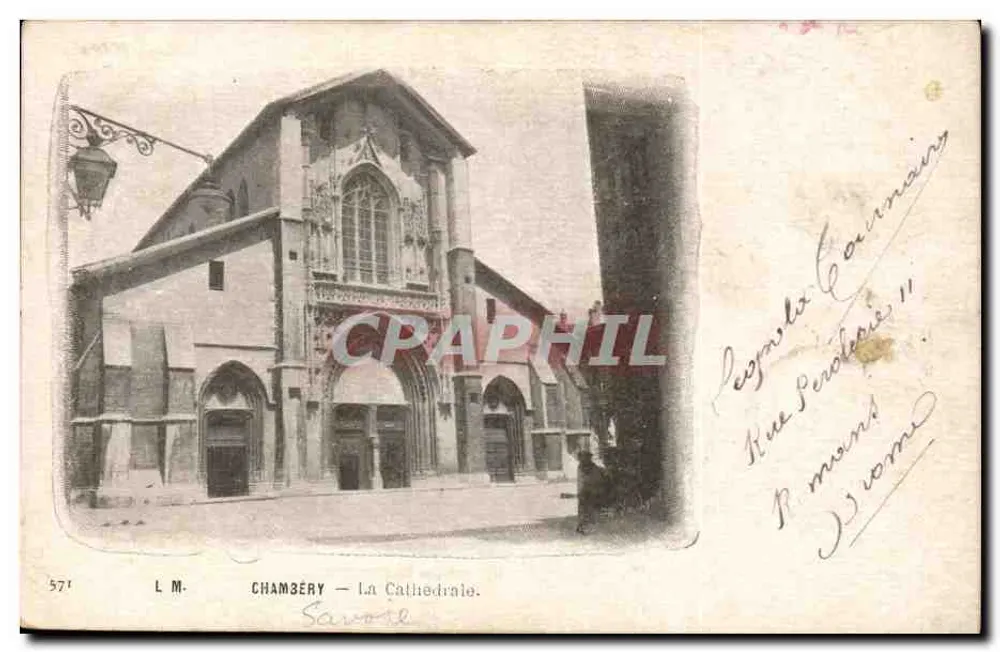 Chambéry — A Catedral — L.M. n°571 - Frente