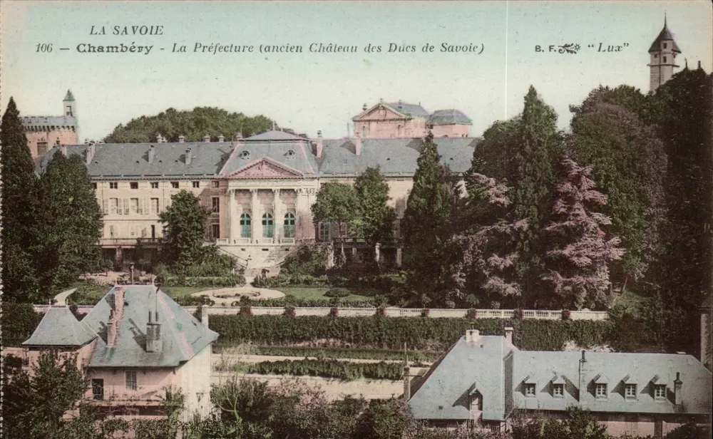 Chambéry - Die Präfektur (ehemaliger Schloss der Herzöge von Savoyen) — B.F. Lux, Serie 106 - Vorderseite