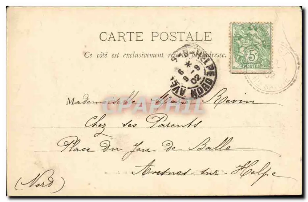 Chameéry — Le Château des Ducs vu du jardin — Éditeur E. Royaud, n° de série non visible - Verso
