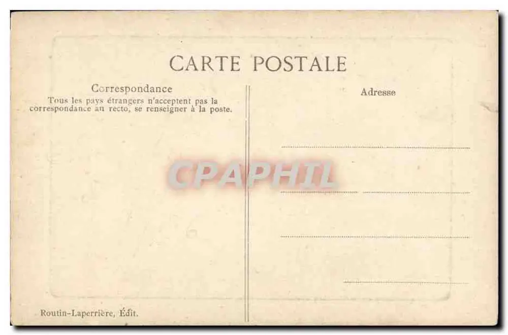 Chambéry (Savoie) — Le Donjon du Château — Routin-Laperrière - Verso