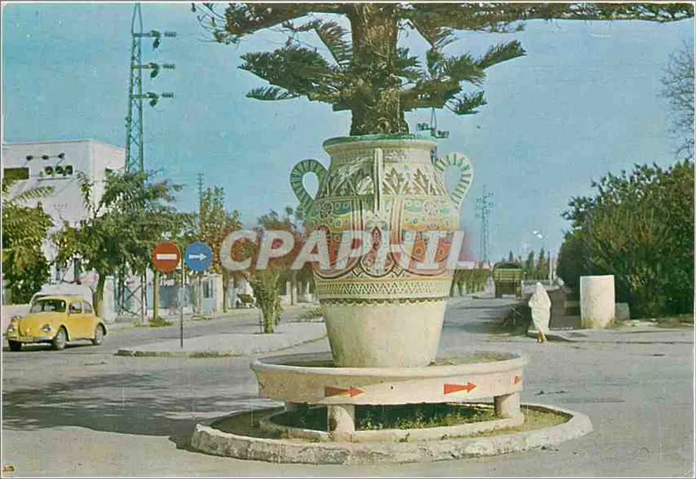 Avenue Habib Bourguiba — Nabeul — Edition A. Tunis - Front