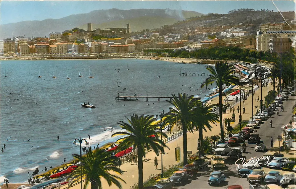Cannes (A.-Mmes) La Croisette e le Spiagge — Edizioni Glatigny, n°59*7 - Recto