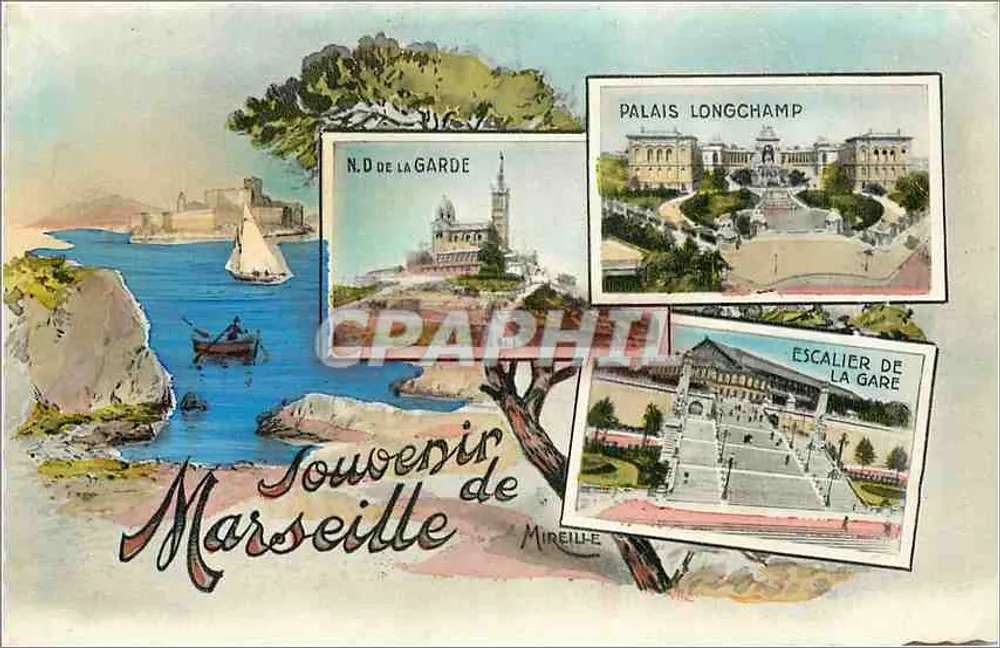 Marselha — Lembrete de Marselha — Edições Mireille - Frente