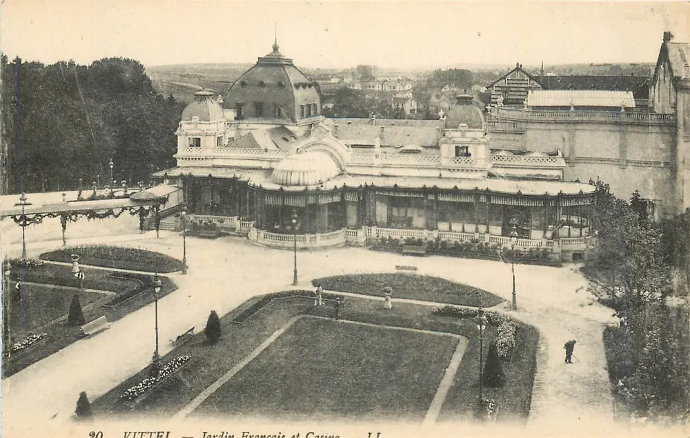 Vittele — Jardin Français et Gare — II — n°20 - Recto