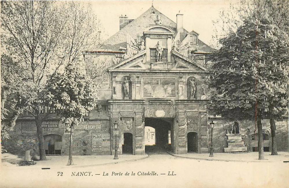 NANCY — A Porta da Cidadela — LL. - Frente