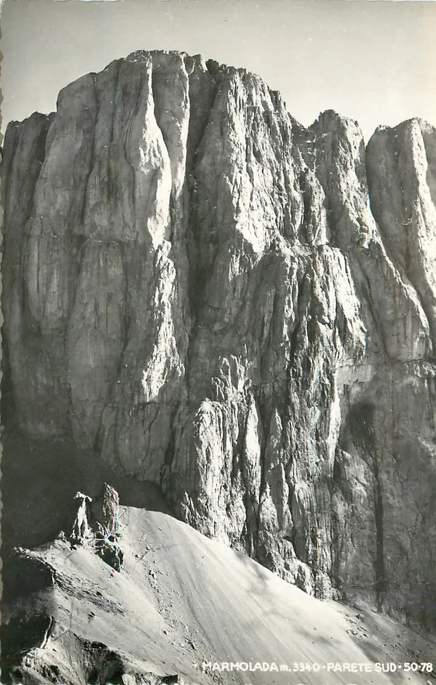 Marmolada — Face Sul — 3340 m — edição 50-78 - Frente