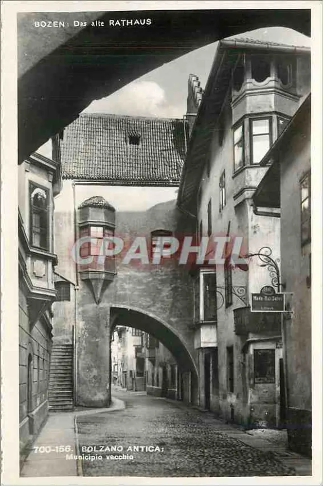 Bozen: Das alte Rathaus — Bozen, Bolzano antica — série 700-156, éditeur Riproo - Recto