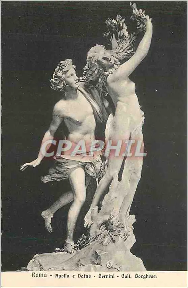 Roma - Apolo e Dafne - Bernini - Gall. Borghese - Frente