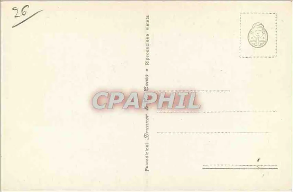 Roma – Ingresso alle Catacombe di Domitilla — Fondazioni Brummer, n° 1-564 - Verso