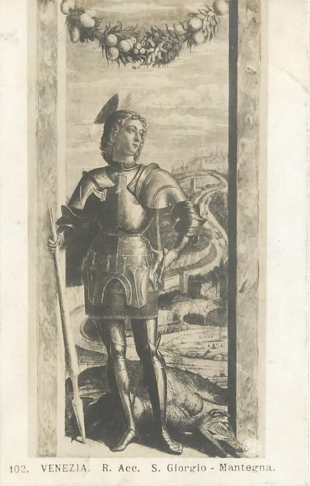 Saint Georges — Vénétie — Mantegna — n°102 - Recto