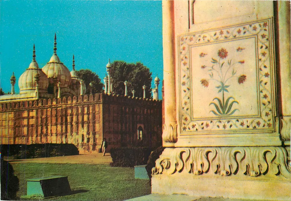 दिल्ली — मोहम्मदी मस्जिद — आंतरिक दृश्य - आगे