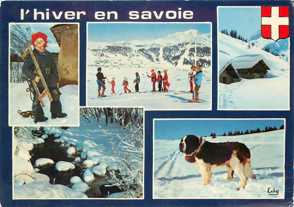 O inverno na Saboia — Editor Edy, n° 457 - Frente