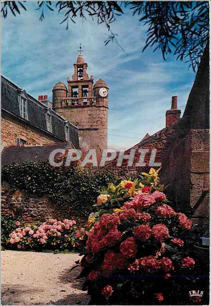 Velho campanário na Bretanha — Comptage des Arts Photomécaniques, Paris-15e - Frente