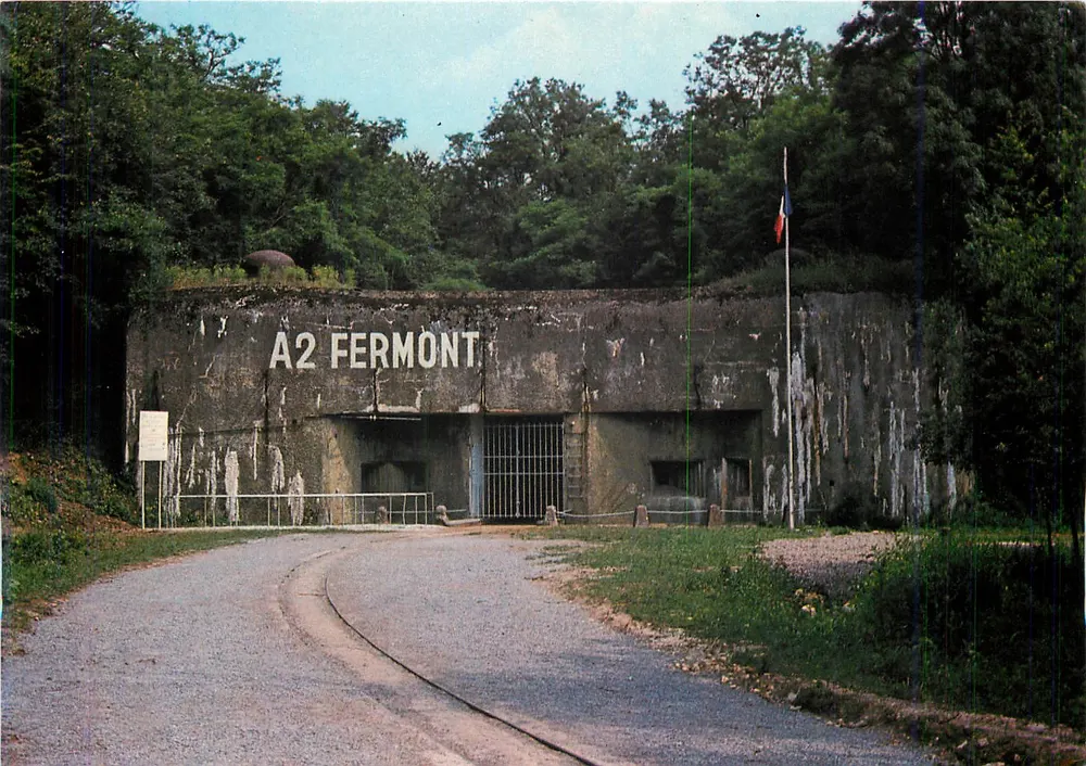 Fermont — Festung A2 — Linie Maginot - Vorderseite