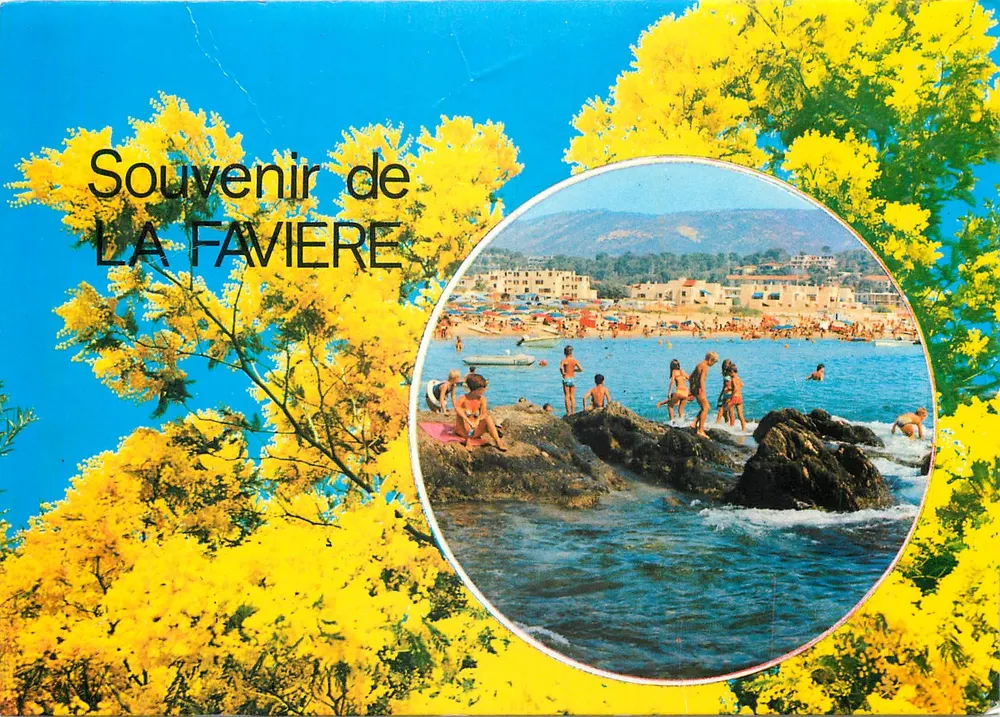 La Favière — Herinnering aan LA FAVIERE — Natuurlijke kleuren - Voorkant