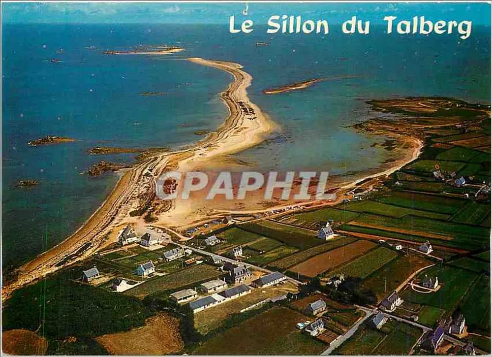 O sulco do Talberg — vista aérea — Edições d'Art 'Jack' Louannec - Frente