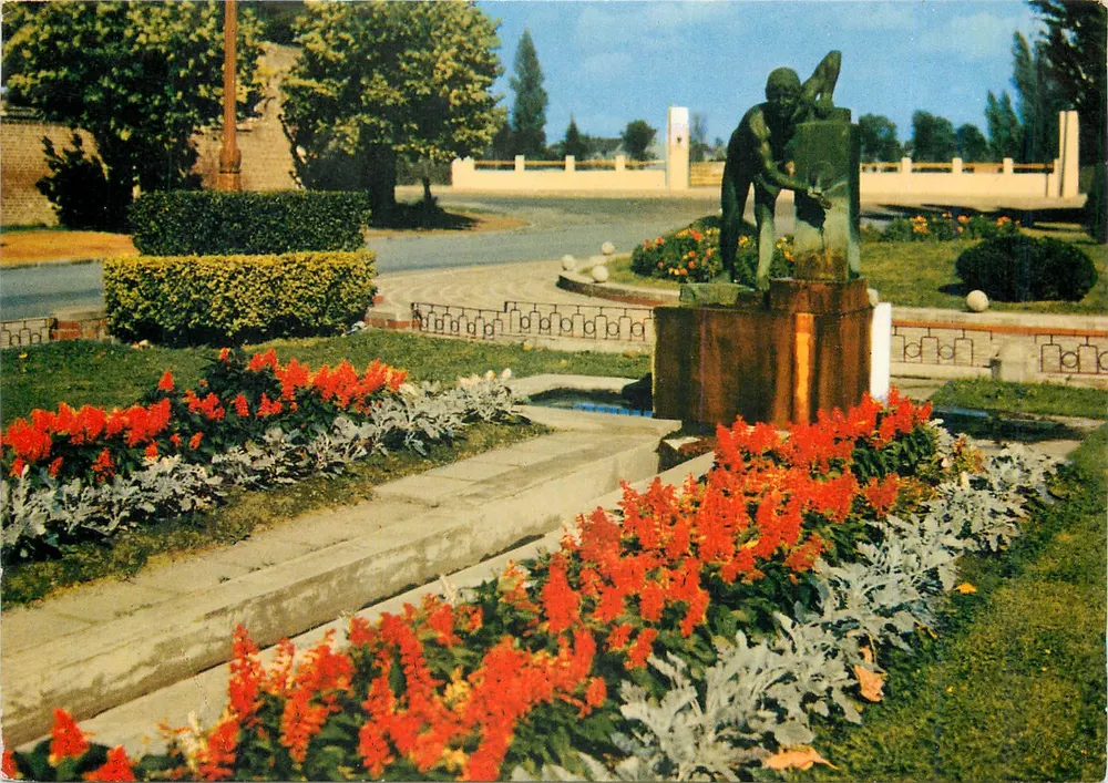 Valenciennes (Nord) — Square du Rieur (parc des Florellies) — Combier Imprimeur Mâcon - Recto