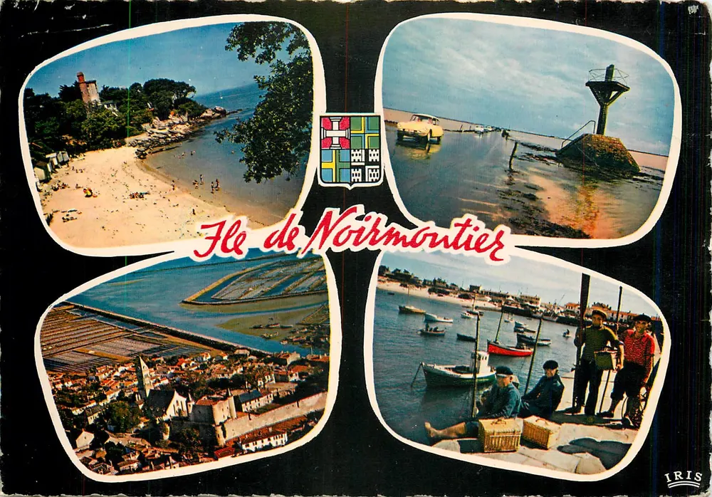 Ilha de Noirmoutier — vista panorâmica — IRIS - Frente