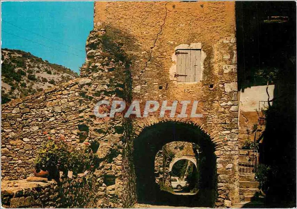 Saint-Montan — feudales Dorf — Verlag J. Cellard, Nr. 542 - Vorderseite