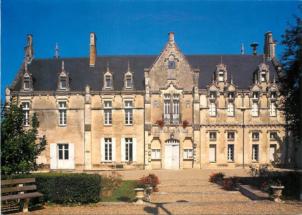 Saint-Aulaye (Dordogne) — Hôtel de Ville — Édition RENÉ, n° 4187 - Recto