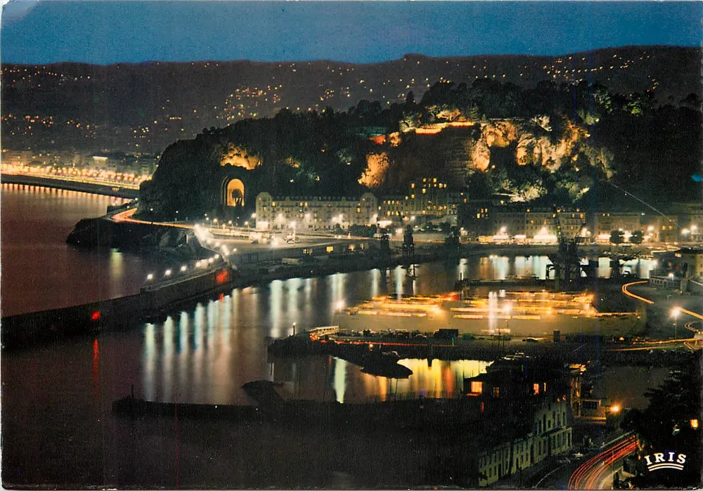 Nice — Schloss und Hafen — Les Editions Diplôme - Vorderseite