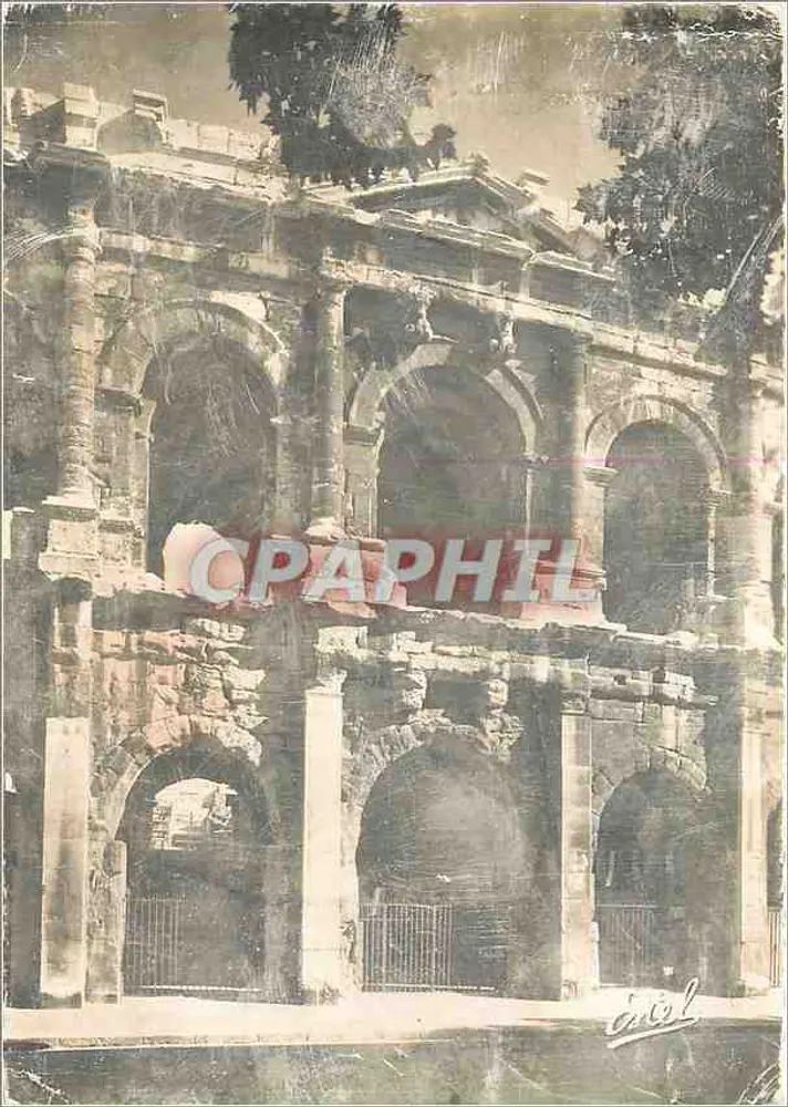 Nîmes — Les Arènes — Éditions de LUXEY, Paris - Frente