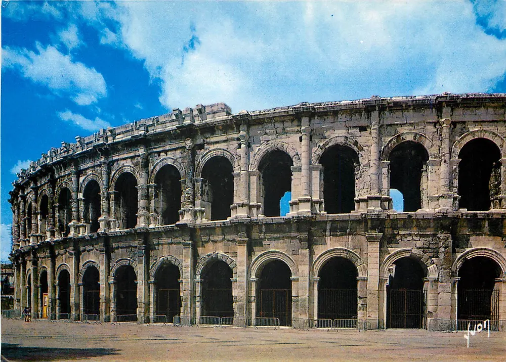 Die Arenen - Römisches Amphitheater — Ende des 1. Jahrhunderts n. Chr. — Editions Grunt, Paris, Nr. 12/159 - Vorderseite