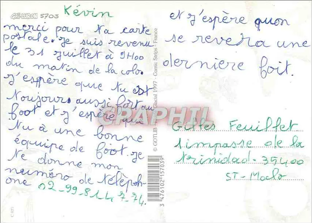 Cet été, je suis le caïd de la drague ! — Got 93 — Gatturolon 5703 - Verso