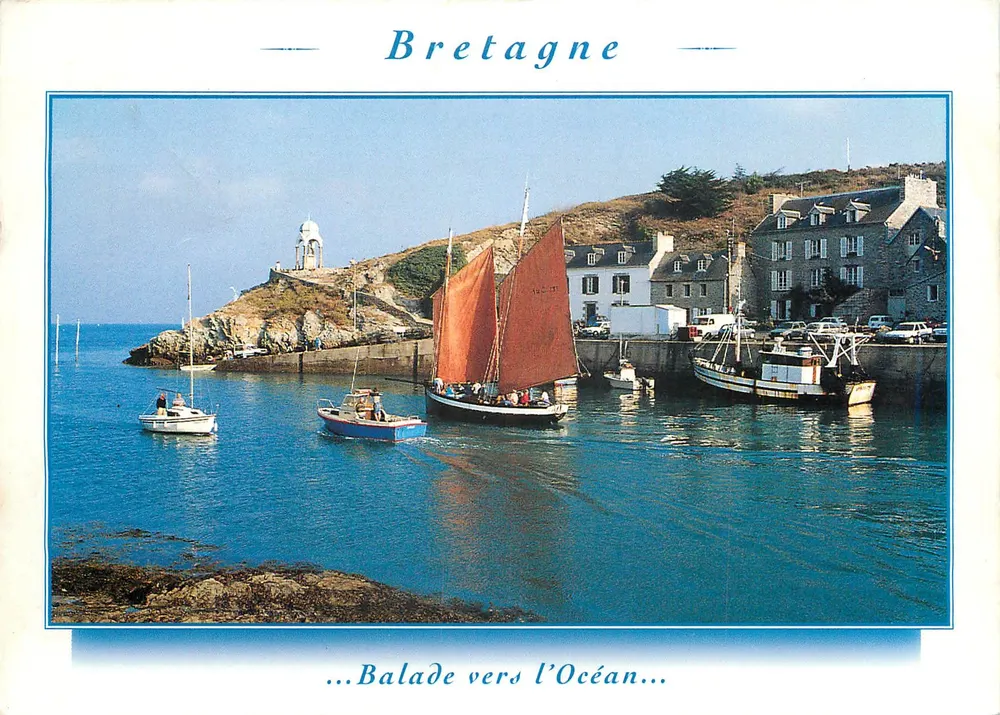 A Bretanha Pitoresca — Na baía de St Brieuc — editor YCA, n° 12205 - Frente