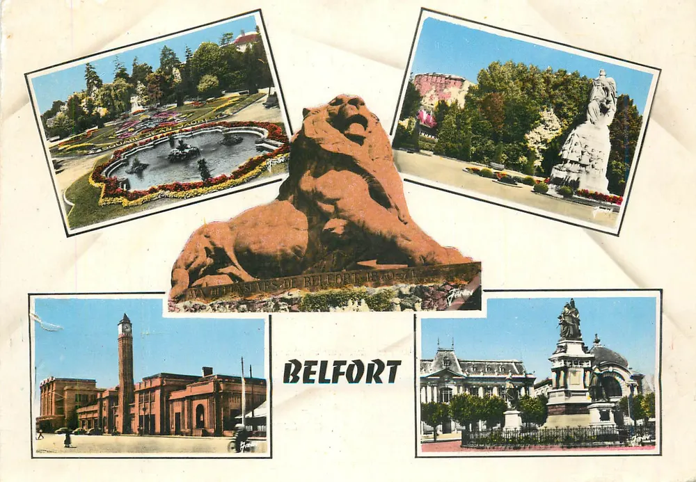 Belfort — monumentos e locais — Edições Bromocolor - Frente