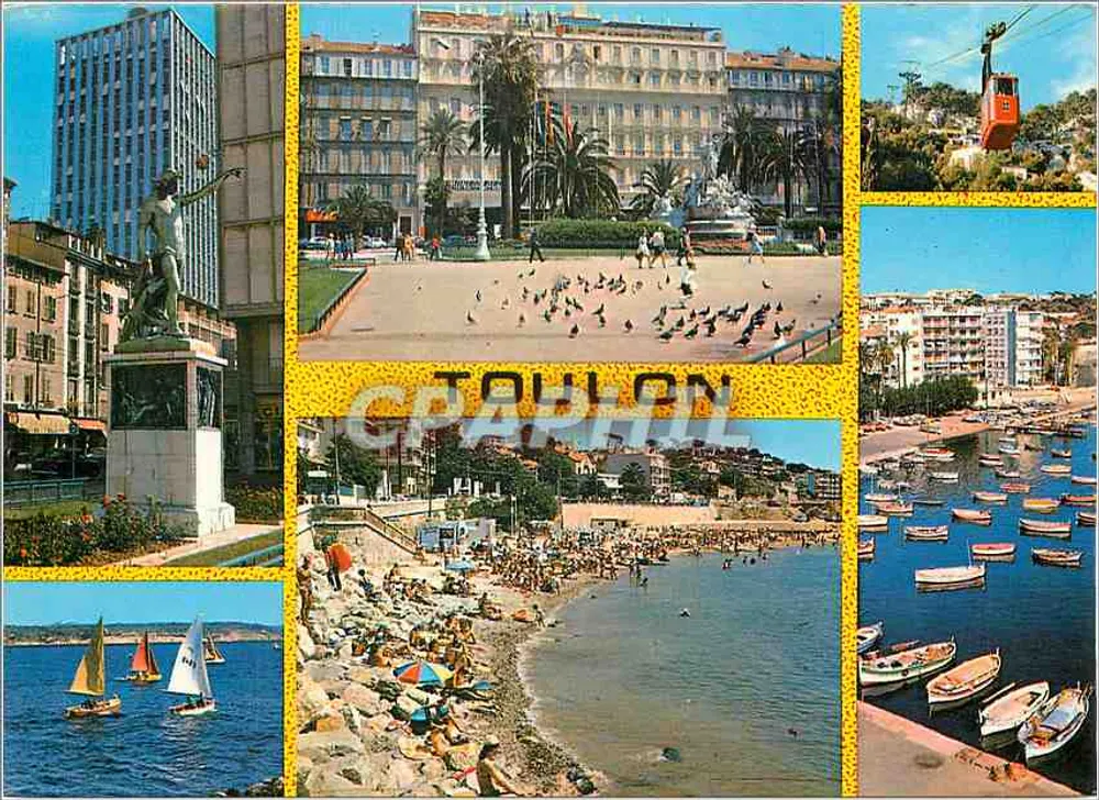 Toulon — vista panorâmica — n° C 4670 - Frente